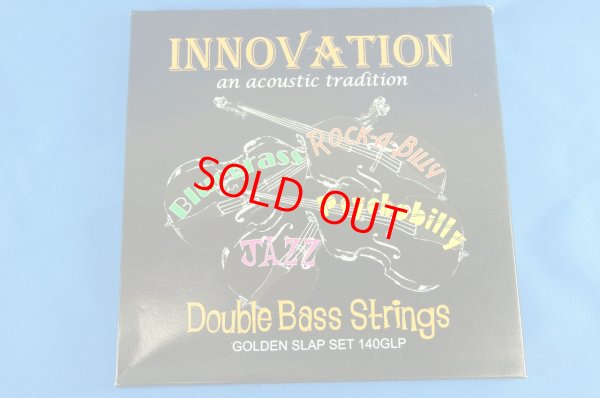 画像1: イノベーション社 ゴールデンスラップ・バス弦 EADG Innovation Golden Slap Bass String set