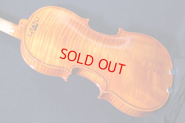 画像1: カローラヘンデル工房 ストラディバリモデルバイオリン ドイツ製  Carola Hendel violin Stradivari Model #202
