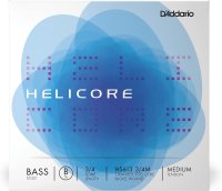 ダダリオ ヘリコア・ソロ・コントラバス弦3/4AEBF#セット Helicore Solo Bass String set