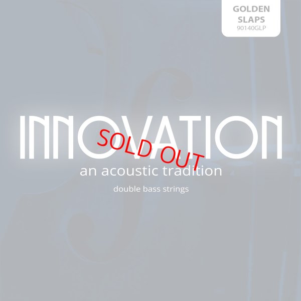 画像1: イノベーション社 ゴールデンスラップ・バス弦 EADG Innovation Golden Slap Bass String set