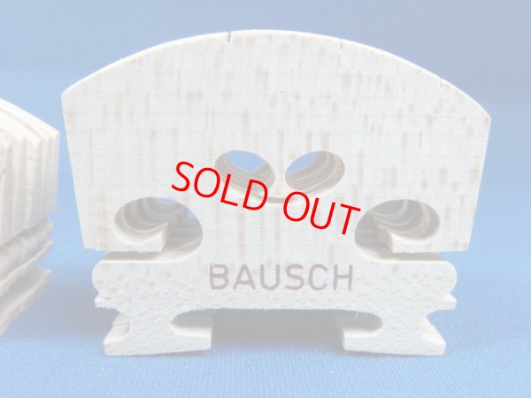 画像1: BAUSH製成形済駒3/4 Violin Bridge, Bausch, Fitted, 3/4