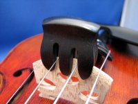 バイオリンミュート黒檀（エボニー）製 Ebony violin mute