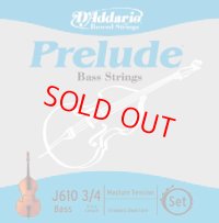 ダダリオ プレリュード・コントラバス弦 GDAEセット D'Addario Prelude Bass String 3/4set
