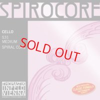 トマスティック スピロコア・分数サイズチェロ弦 ADGC弦セット Thomastik Spirocore Fractional Cello String