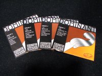 トマスティック ドミナント分数バイオリン弦 EADG弦セット 3/4-1/8 Dominant FVn set