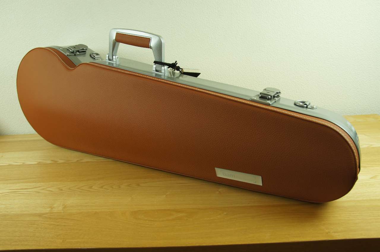 BAMハイテック・エトワール・コンツアード・バイオリンケース（コニャック） 1．6Kg BAM Hitech L'Étoile Contoured violin case ET2002XLCC