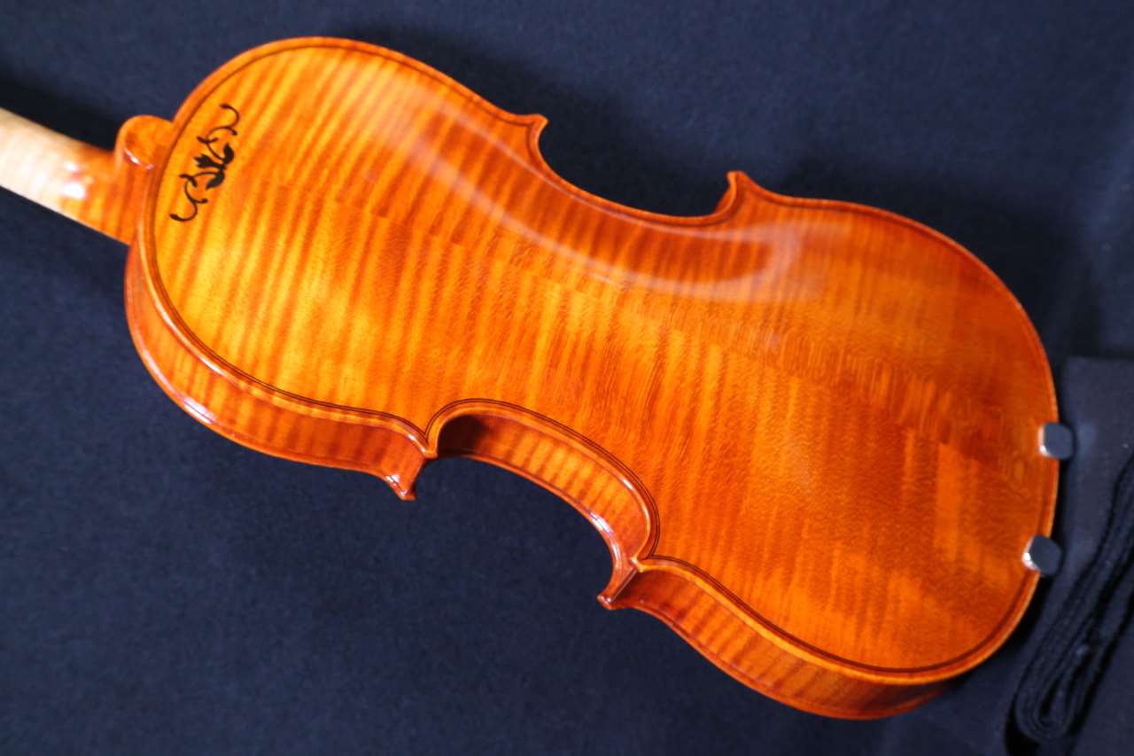 画像1: カローラヘンデル工房 ストラディバリモデルバイオリン ドイツ製  Carola Hendel violin Stradivari Model #202