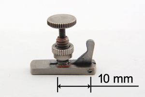 オットームジカ製チタニウム製バイオリンアジャスター4/4ループエンド用 Otto Musica Hill Titanium Adjuster