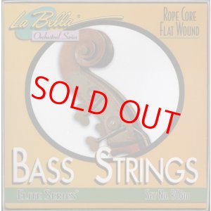 画像: ラ・ベラ RC610 ロープコアバス弦3/4 GDAEセット La Bella SET NO RC610 Ropecore Bass String set 3/4size