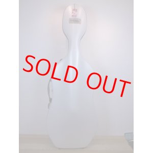 画像: ＢＡＭ ハイテック・スリム・チェロケースパールホワイト ２．９Ｋｇ　BAM Hightech Slim Cello Case 1005XLW