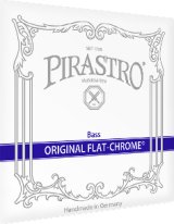 画像: ピラストロ オリジナル・フラットクロム・コントラバス弦 GDAEセット Pirastro Original Flat-Chrome Bass String set