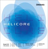 画像: ダダリオ ヘリコア・オーケストラ・コントラバス弦 3/4GDAEセット 3/4 Helicore Orchestral Bass String set