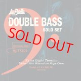 画像: ラ・ベラ 7720Sエキストラ・ライト・テンション・バス弦 GDAE&ソロ共用セット La Bella SET NO 7720S Exstra Light Tension Bass String set