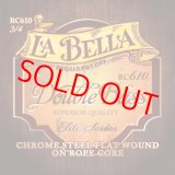画像: ラ・ベラ RC610 ロープコアバス弦3/4 GDAEセット La Bella SET NO RC610 Ropecore Bass String set 3/4size