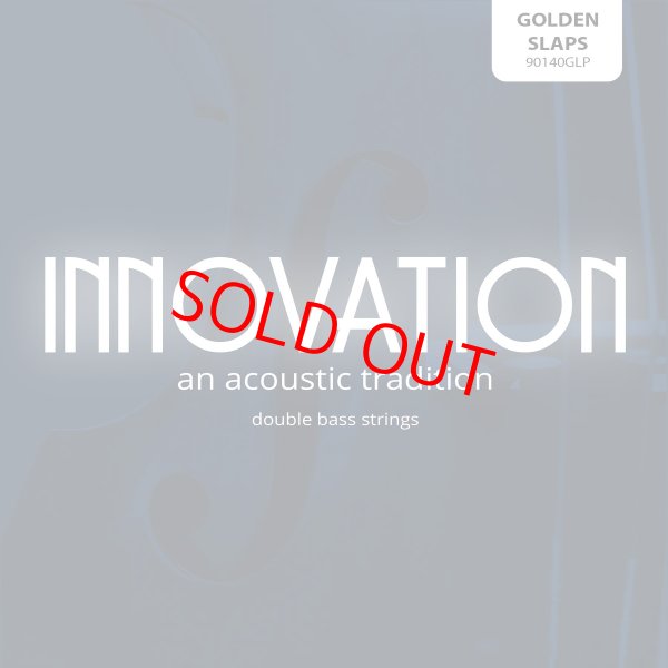 画像1: イノベーション社 ゴールデンスラップ・バス弦 EADG Innovation Golden Slap Bass String set
