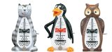画像: ウィットナー メトロノーム ペンギン・ネコ・フクロウ キャラクタ SERIES 839 ANIMALS
