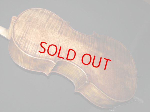 画像1: Ｍａ Ｚｈｉｂｉｎ工房 マスターメイドAAA材 美しいオールドフィニッシュ ４／４サイズチェロ ファイン調整済品