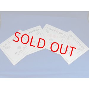 画像: ラーセン チェロ弦 ADGC弦セット Larsen - Cello Set regular, tungsten G and C