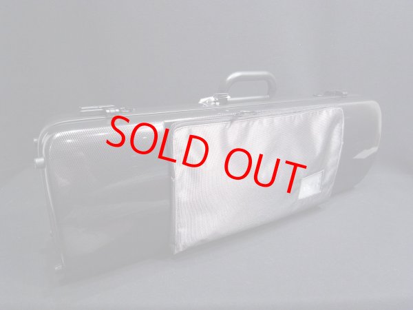 画像1: ＢＡＭハイテック・バイオリンケース（カーボンブラック）楽譜ポケット小付き２．２Ｋｇ BAM Hightech violin case 2011XLC Carbon Black