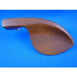 画像: ジェラルド・クローソン バイオリンアゴ当て ツゲ(Boxwood)材 ガルネリモデル シルバー Gerald Crowson Chinrest Gurnerius DD Silver NP