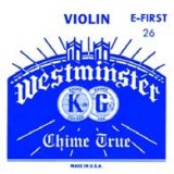 画像: ウェストミンスター・スチールE線・バイオリン弦 0.26-0.75 Westminster E-string 0.26&0.275