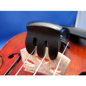 画像: バイオリンミュート黒檀（エボニー）製 Ebony violin mute