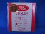 画像: スーパーセンシティブ  レッドラベル・バイオリン弦 EADGセット SS Red Label Violin String Set, 4/4 Size, Medium
