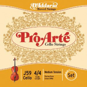 画像: ダダリオ プロ・アルテ・チェロ弦 ADGC弦セット D'Addario Pro Arte Cello String