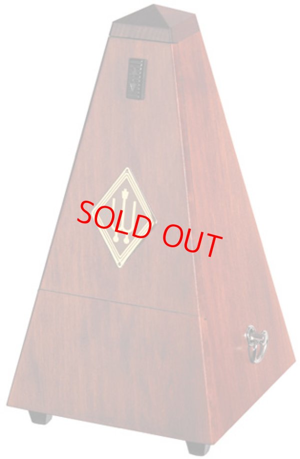 画像1: ウィットナー メトロノーム 天然木マホガニー #811m Wittner Metronorme Mahogany Natural Woodden