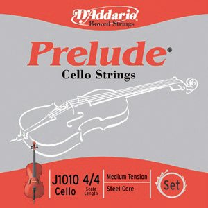 画像: ダダリオ プレリュード・分数サイズチェロ弦 ADGC弦セット D'Addario Prelude Fractional Cello String