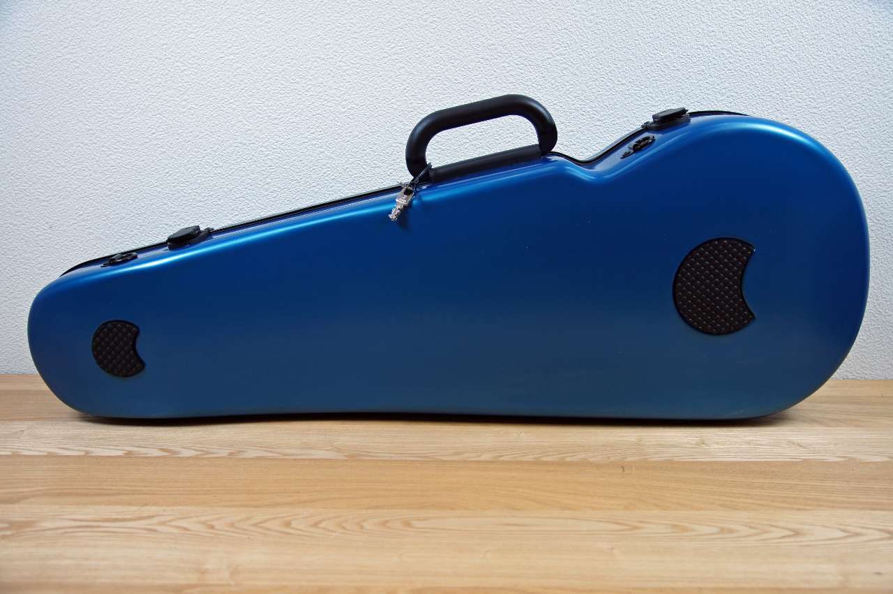画像: ＢＡＭ ハイテック・コンツアード・ビオラケース（アズール・ブルー）１．９Ｋｇ BAM Hitech Contoured Viola case 2200XLB / AZURE BLUE
