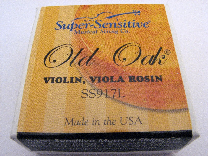 画像: スーパーセンシティブ・オールドオーク松脂／バイオリン・ビオラ Super Sensitive Old Oak Rosin