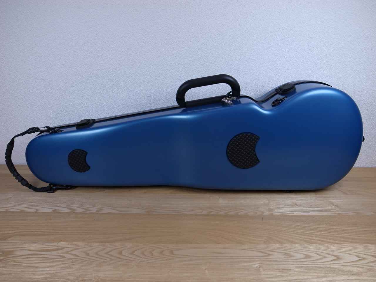 画像: ＢＡＭハイテック・コンツアード・バイオリンケース（アズールブルー）１．５Ｋｇ（フォルメ） BAM Hitech Contoured violin case 2002XLB / AZURE BLUE