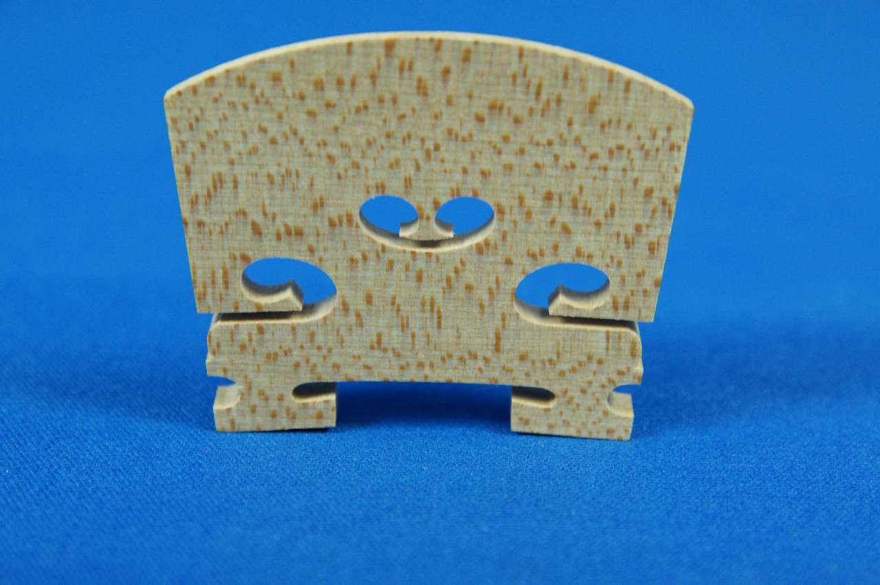 画像: ミロスタム スタンダードバイオリン駒4/4 Milo Stamm Violin Bridge Standard 4/4 size