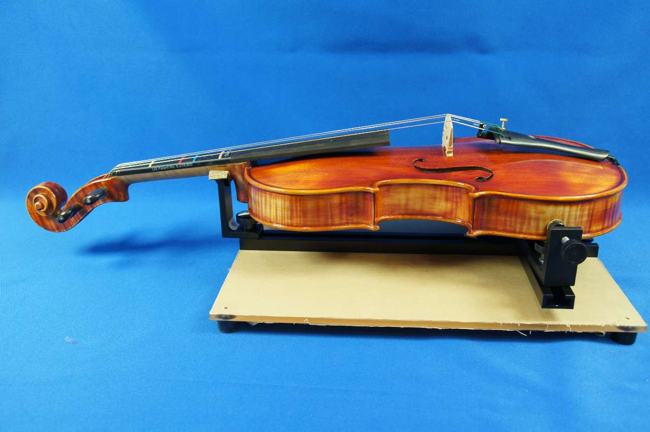 画像1: バイオリンクレードル（作業固定治具） Violin Cradle