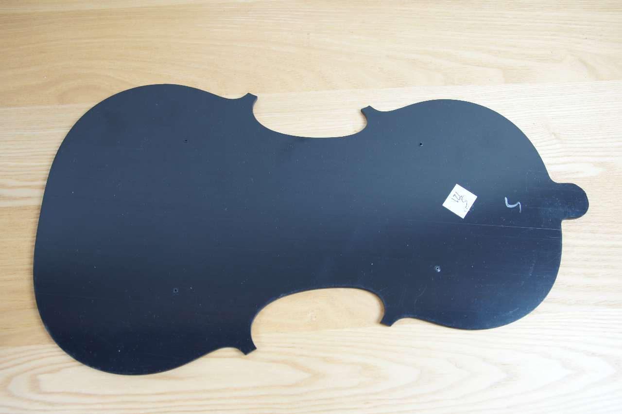 画像1: バイオリン型板ストラド・ガルネリ(USA製) Violin Shape Board USA