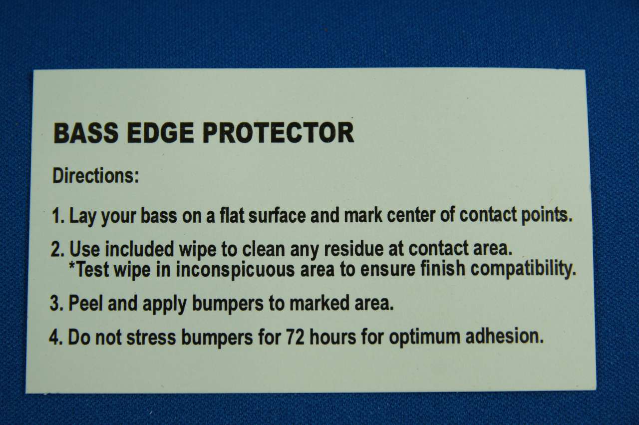 画像: コントラバス・エッジプロテクター Bass Edge Protector