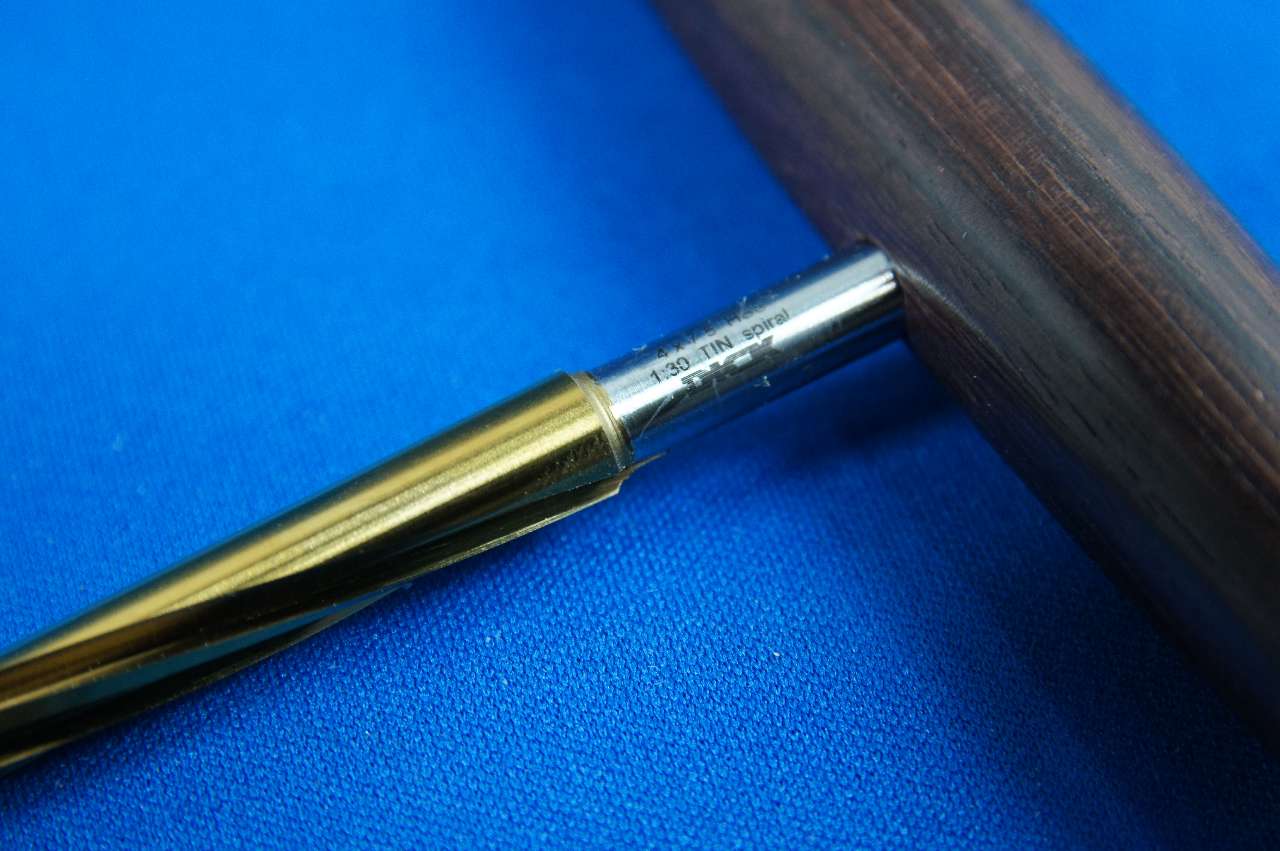 画像: ペグホールリーマー・バイオリン・ビオラ用チタンコート(独製) Vn/Va Peg Hole Reamer Ｔｉ Coat Germany