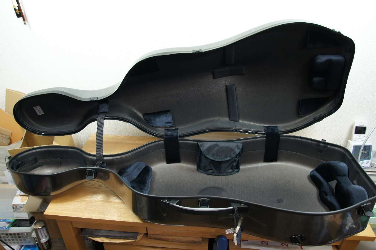 画像: ＢＡＭ ハイテック・コンパクト・チェロケース（ツィード） ３．５Ｋｇ　BAM 1004XLT Hightech Compact Cello 3.5Kg / Tweed