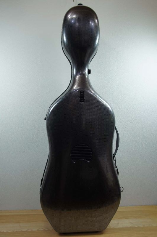 画像: ＢＡＭ ハイテック・コンパクト・チェロケース（シルバーカーボン） ３．５Ｋｇ　BAM 1004XLSC Hightech Compact Cello 3.5Kg / SilverCarbon