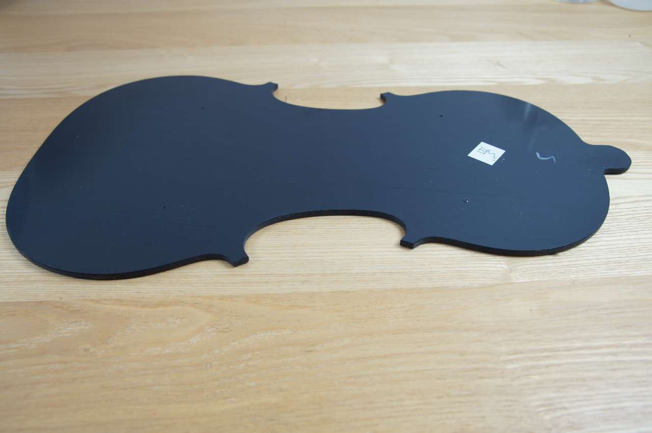 画像: バイオリン型板ストラド・ガルネリ(USA製) Violin Shape Board USA