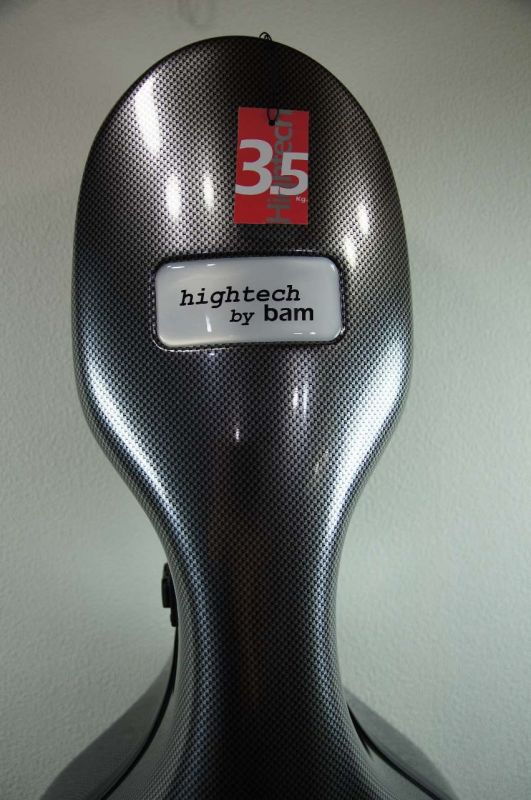 画像: ＢＡＭ ハイテック・コンパクト・チェロケース（シルバーカーボン） ３．５Ｋｇ　BAM 1004XLSC Hightech Compact Cello 3.5Kg / SilverCarbon
