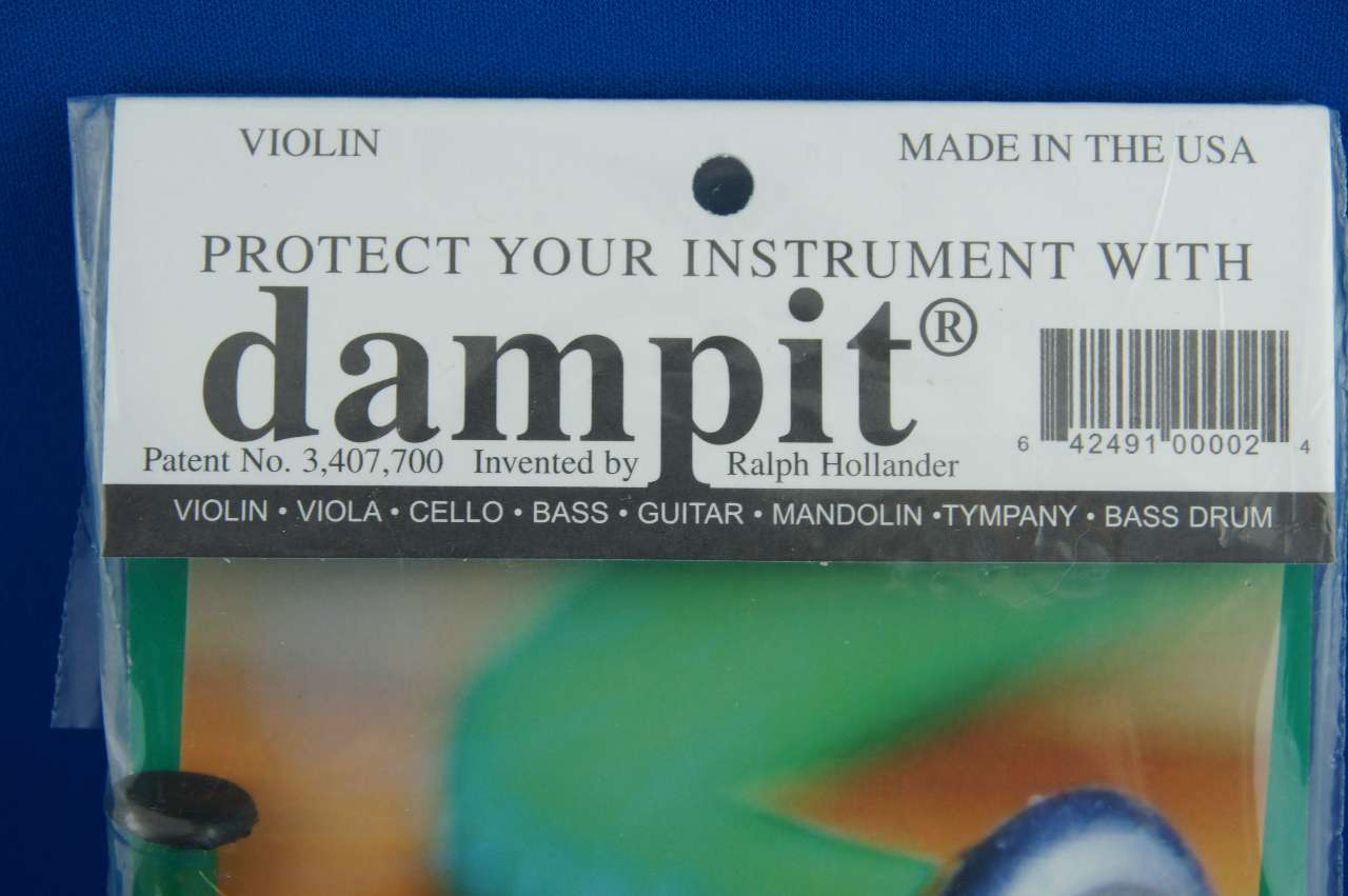 画像: ダンピット保湿剤チューブ（バイオリン用） / Violin Dampit by Ralph Hollander