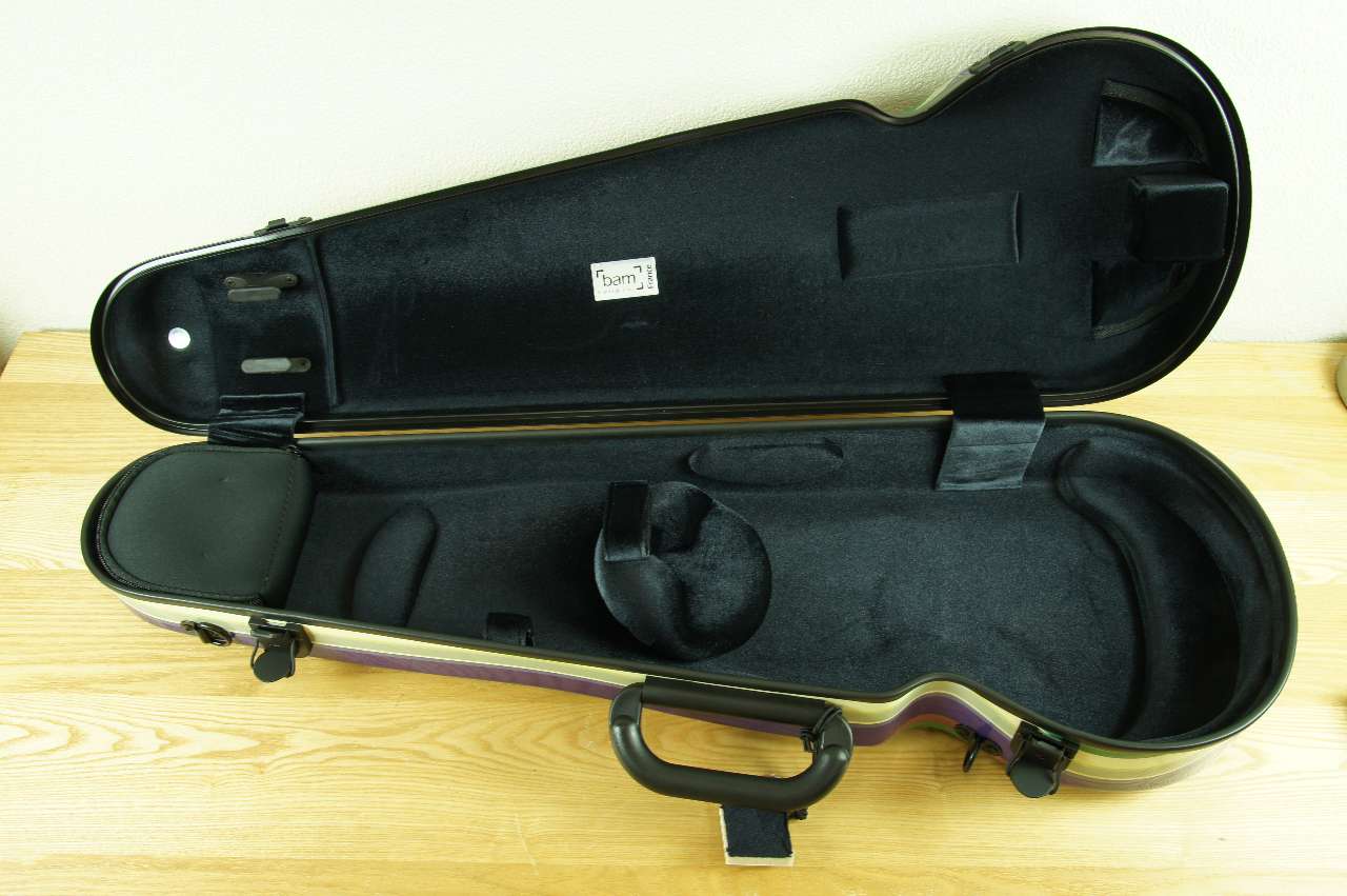 画像: ＢＡＭハイテック・コンツアード・バイオリンケース（リミテッド）１．５Ｋｇ BAM Hitech Contoured violin case 2002XLCL / Limited Edition