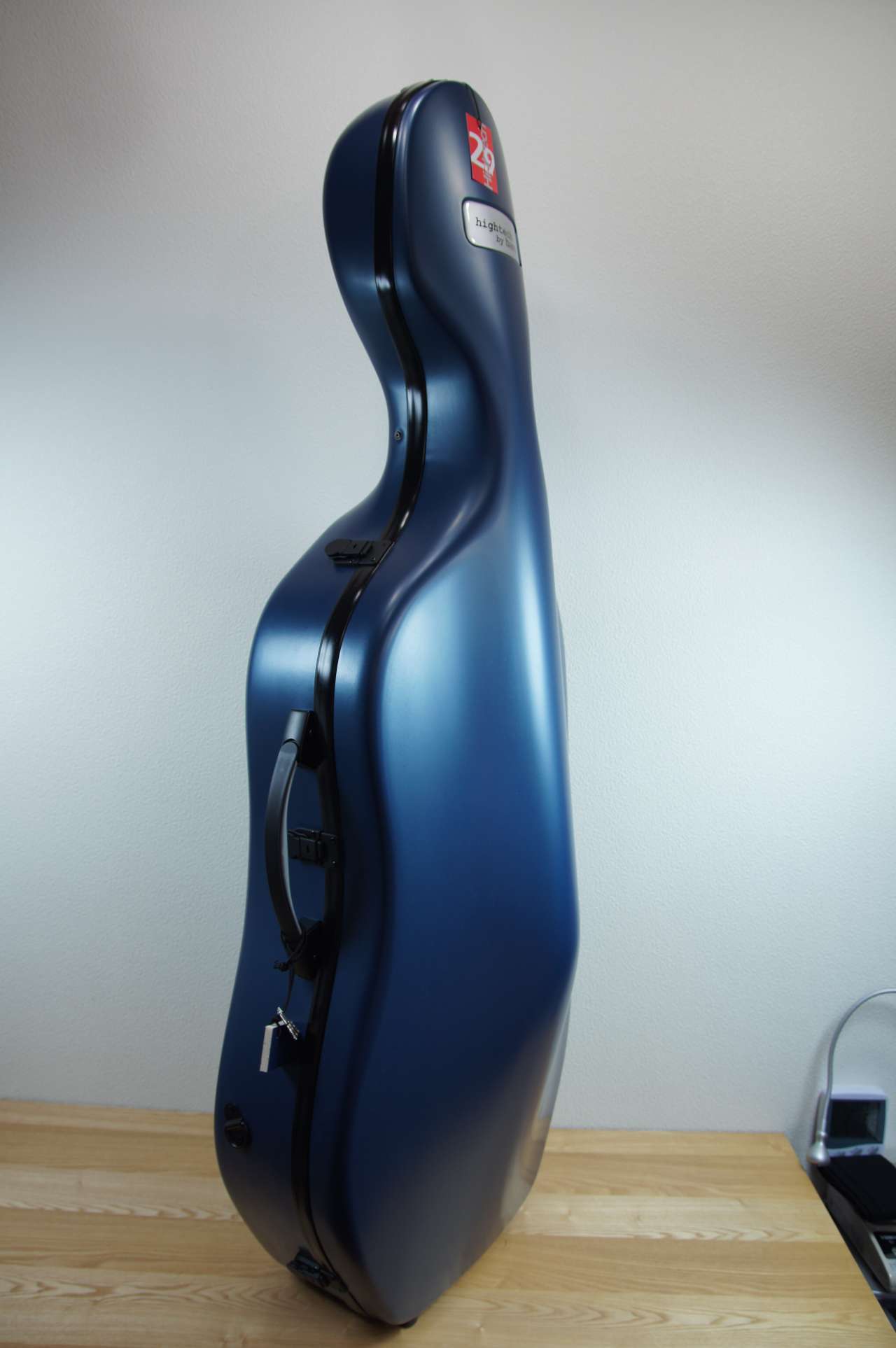 画像: ＢＡＭ ハイテック・スリム・チェロケースネイビーブルー ２．９Ｋｇ　BAM Hightech Slim Cello Case 1005XLB