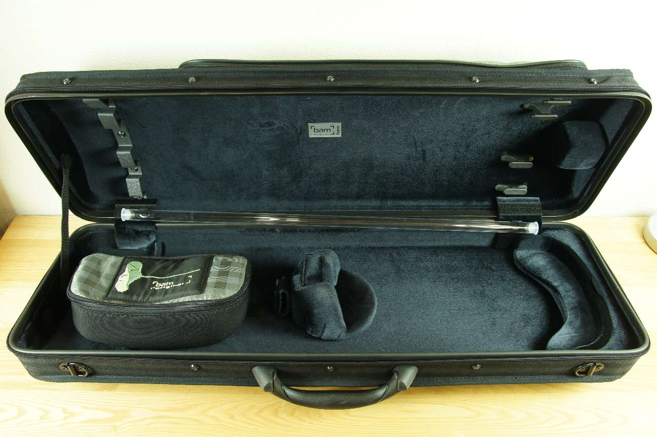 画像: ＢＡＭロータスハイテック・バイオリンケース タータン ２．５Ｋｇ BAM Lotus Hightech violin case 2010LHT/Tartan