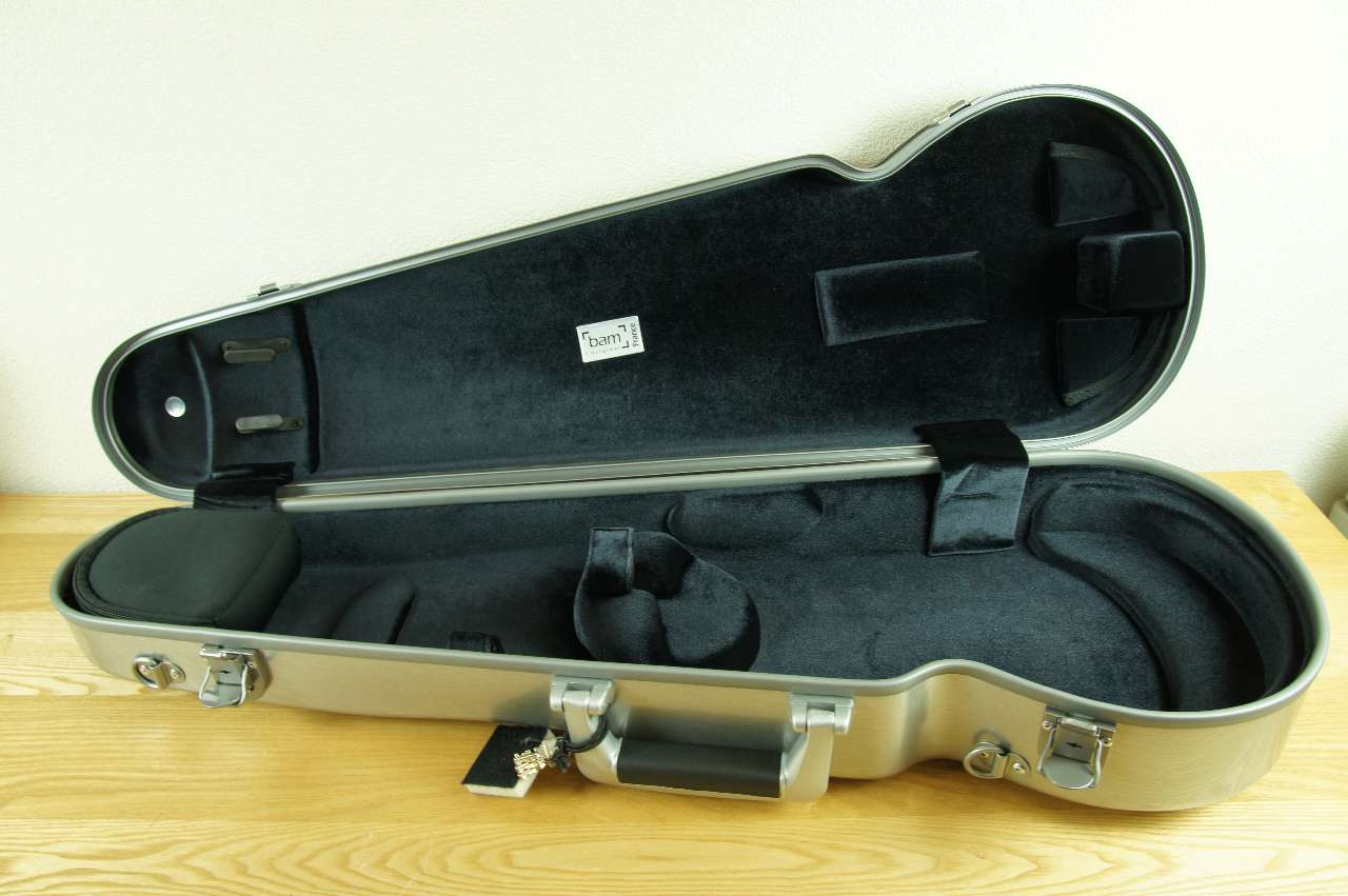 画像: ＢＡＭハイテック・エトワール・コンツアード・バイオリンケース（ブラック） １．６Ｋｇ BAM Hitech L'Etoile Contoured violin case ET2002XLN / Black
