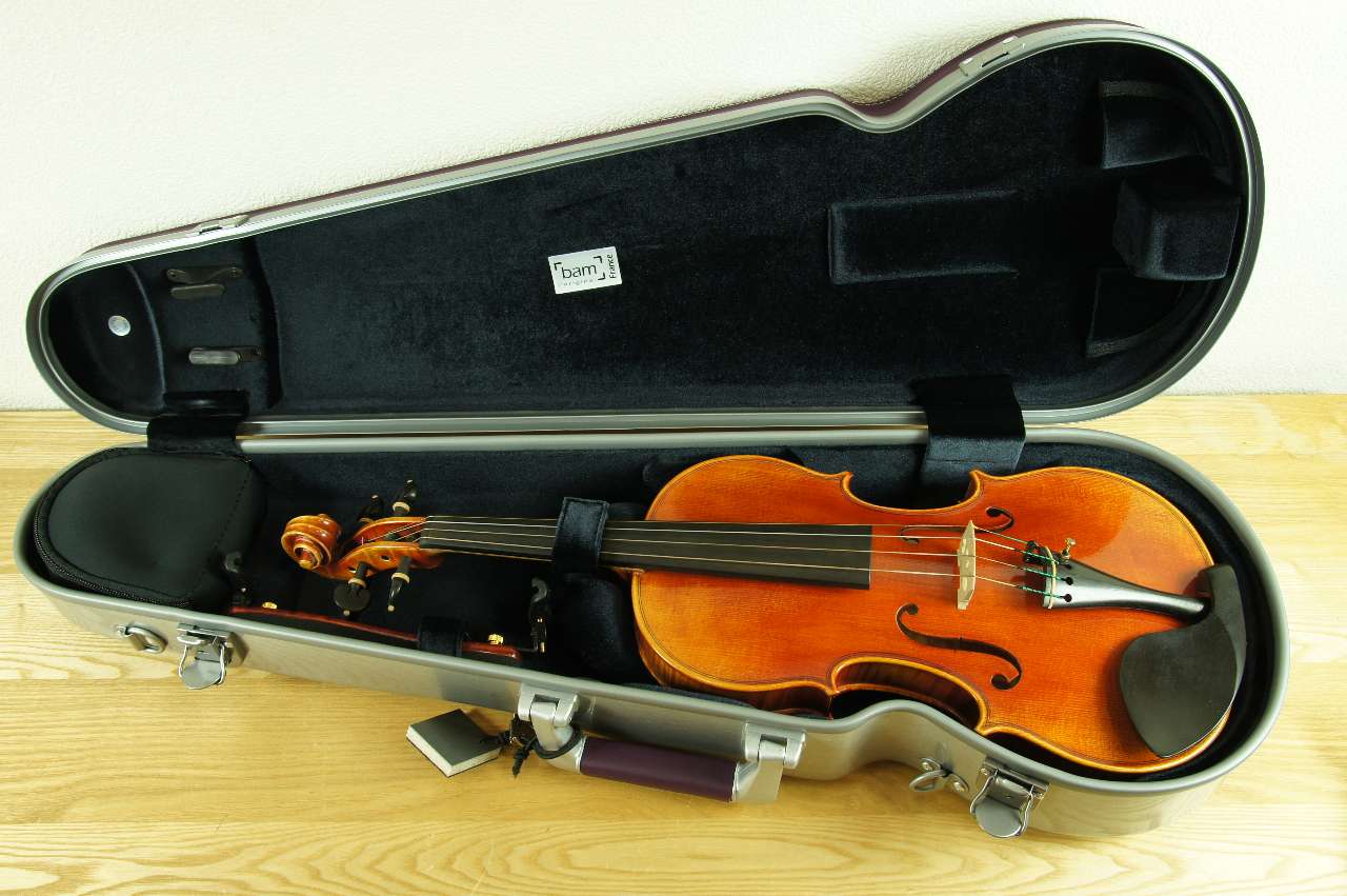 画像: ＢＡＭハイテック・エトワール・コンツアード・バイオリンケース（バイオレット） １．６Ｋｇ BAM Hitech L'?toile Contoured violin case ET2002XLVT / Vioilet