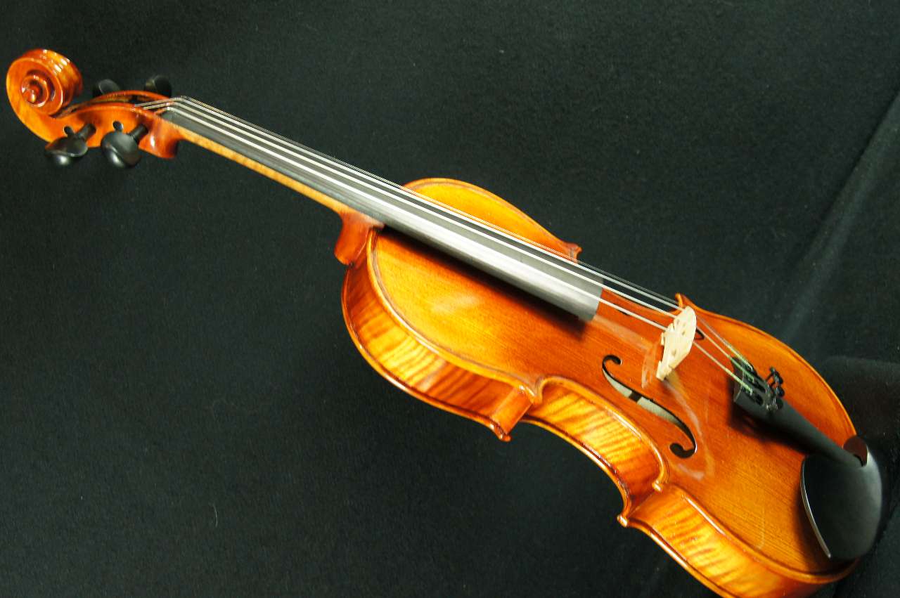 画像: Ma Zhibin工房　アドバンスレベル7/8サイズバイオリン（全弦アジャスタ付）