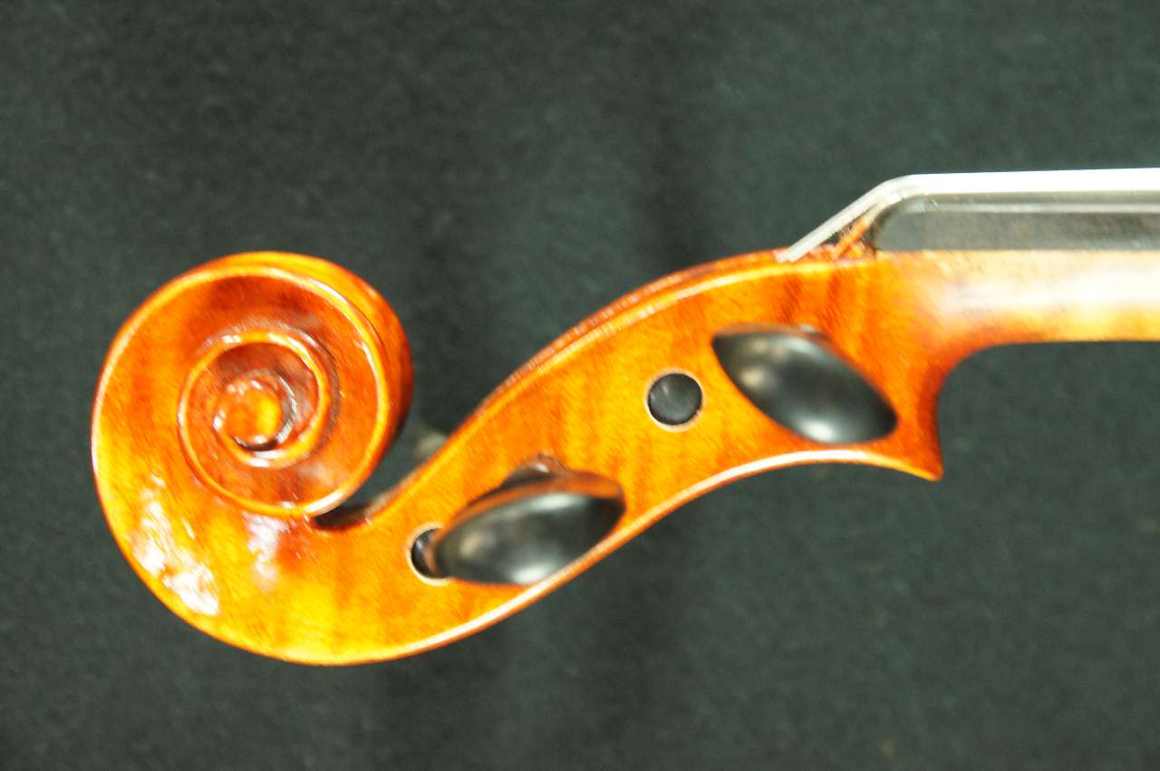 画像: Ma Zhibin工房　アドバンスレベル7/8サイズバイオリン（全弦アジャスタ付）